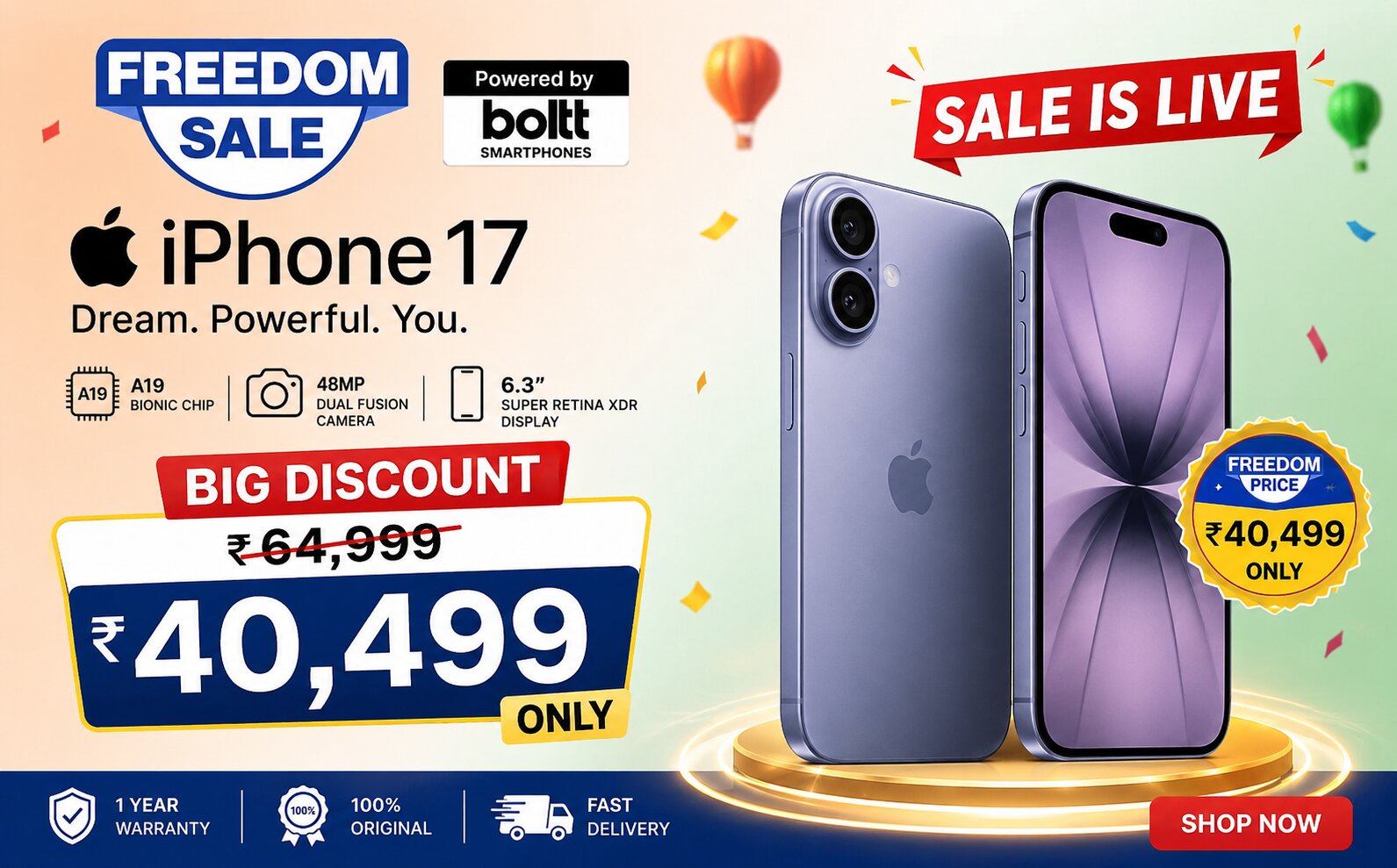 Freedom Sale